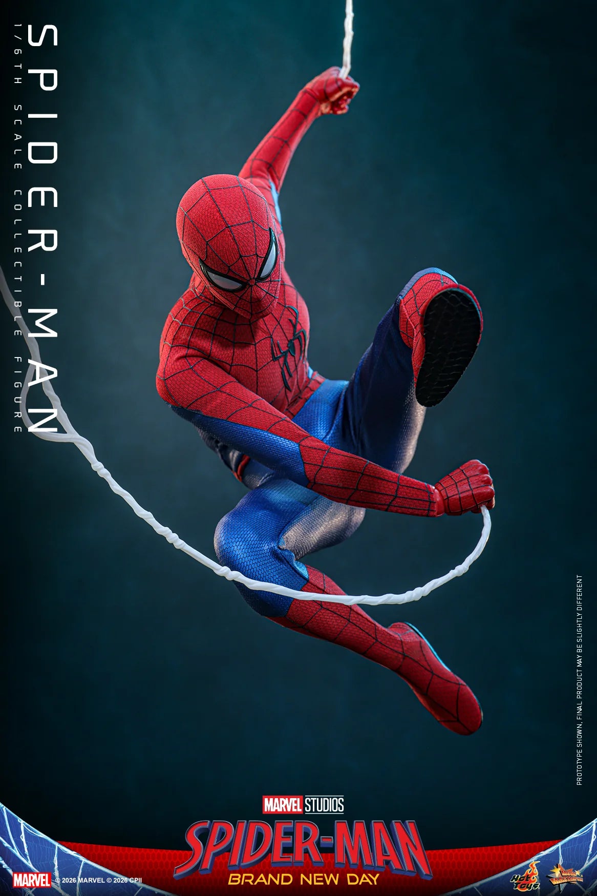 PRE ORDER - Hot Toys MMS892 – Spiderman: Brand New Day - 1/6 scale Spider-Man Collectible Figure