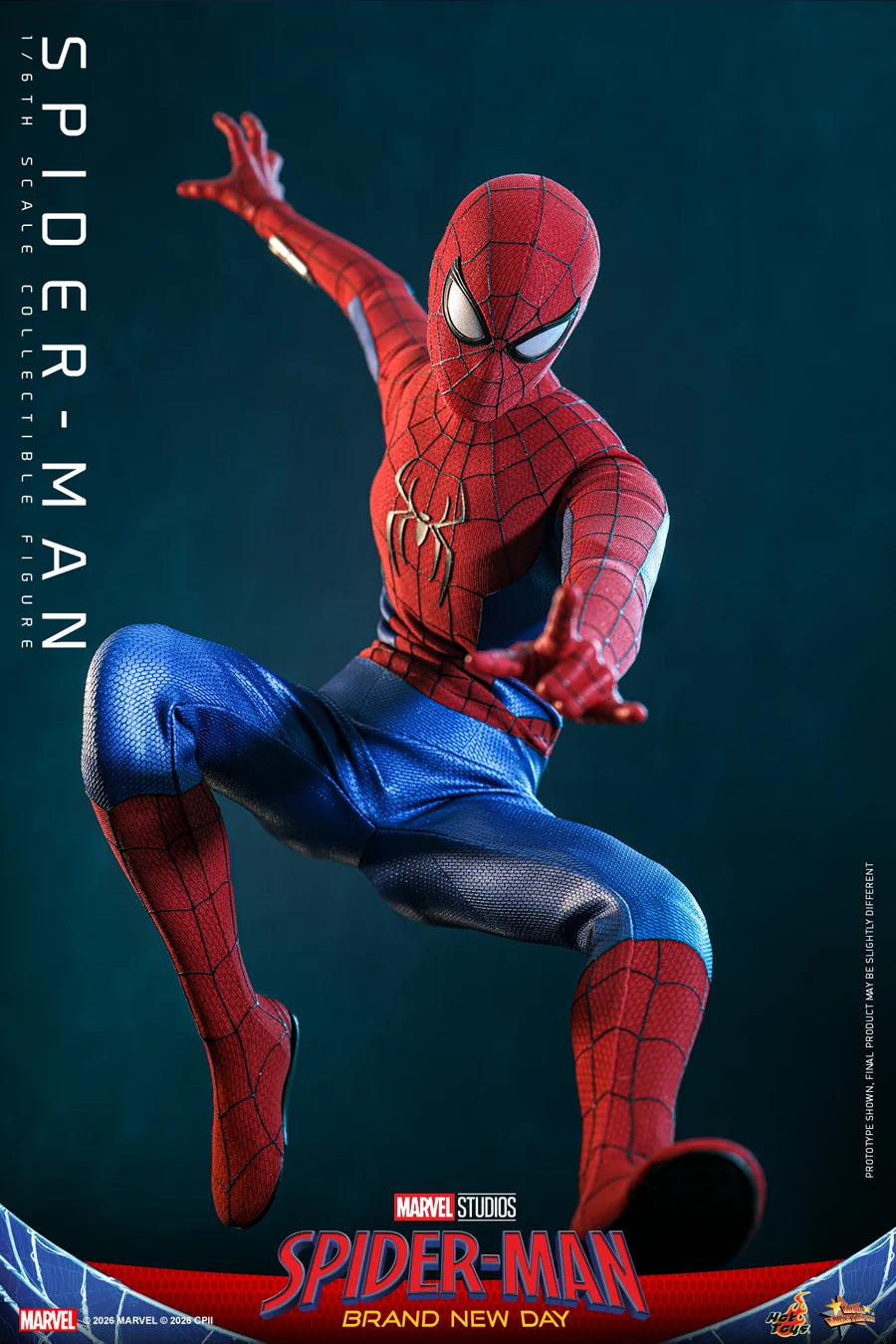 PRE ORDER - Hot Toys MMS892 – Spiderman: Brand New Day - 1/6 scale Spider-Man Collectible Figure