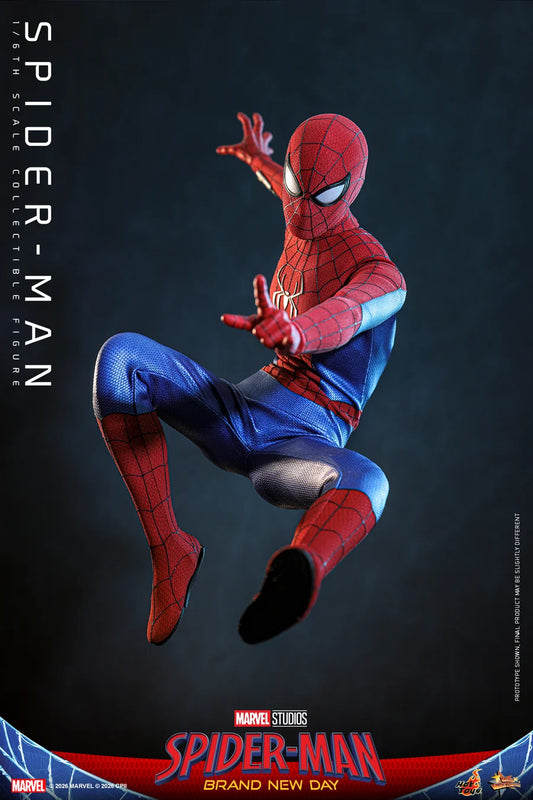 PRE ORDER - Hot Toys MMS892 – Spiderman: Brand New Day - 1/6 scale Spider-Man Collectible Figure