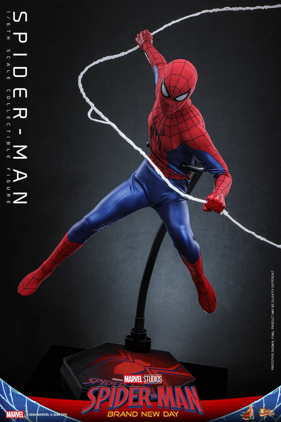 PRE ORDER - Hot Toys MMS892 – Spiderman: Brand New Day - 1/6 scale Spider-Man Collectible Figure