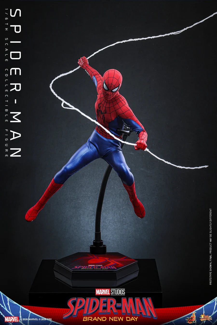 PRE ORDER - Hot Toys MMS892 – Spiderman: Brand New Day - 1/6 scale Spider-Man Collectible Figure