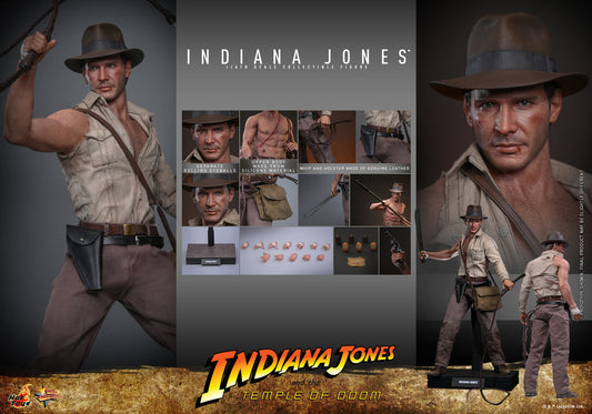 Hot Toys MMS860 - Indiana Jones And the Temple of Doom - 1/6th scale Indiana Jones Collectible Figure