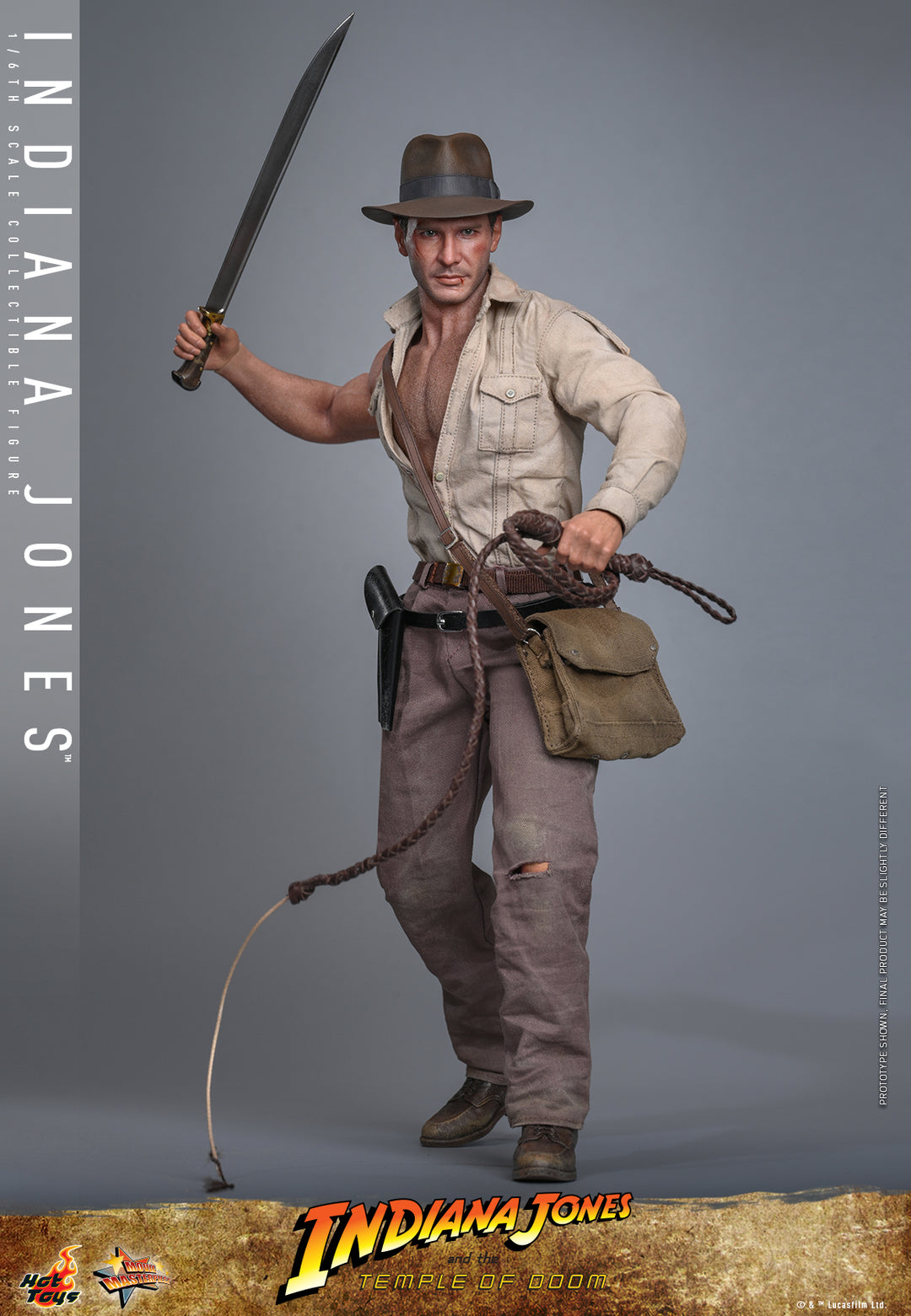 Hot Toys MMS860 - Indiana Jones And the Temple of Doom - 1/6th scale Indiana Jones Collectible Figure