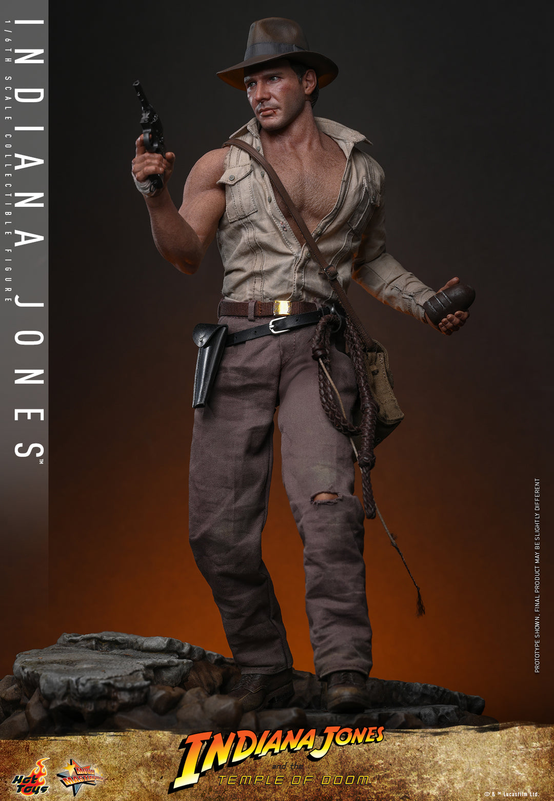 Hot Toys MMS860 - Indiana Jones And the Temple of Doom - 1/6th scale Indiana Jones Collectible Figure