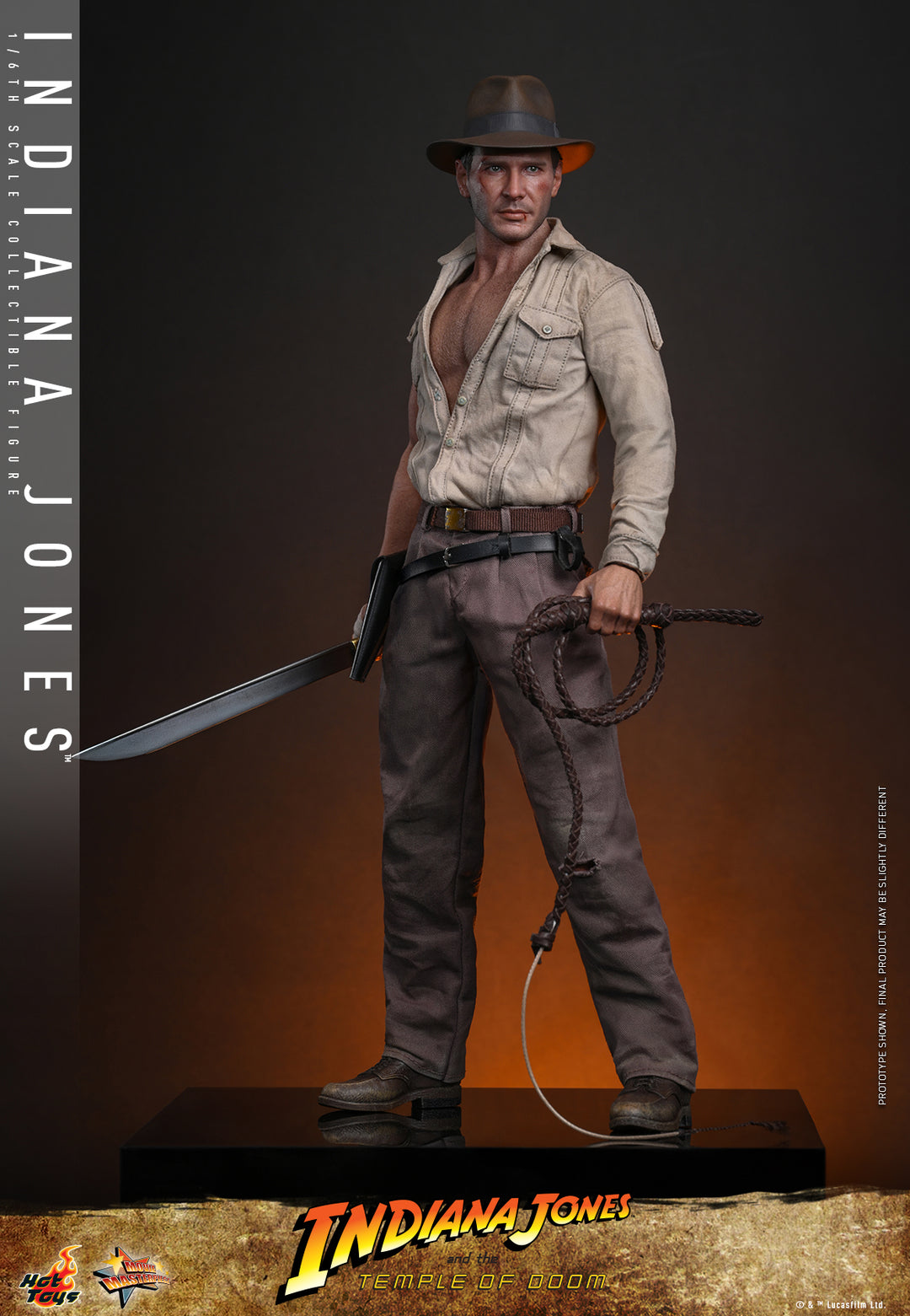 Hot Toys MMS860 - Indiana Jones And the Temple of Doom - 1/6th scale Indiana Jones Collectible Figure
