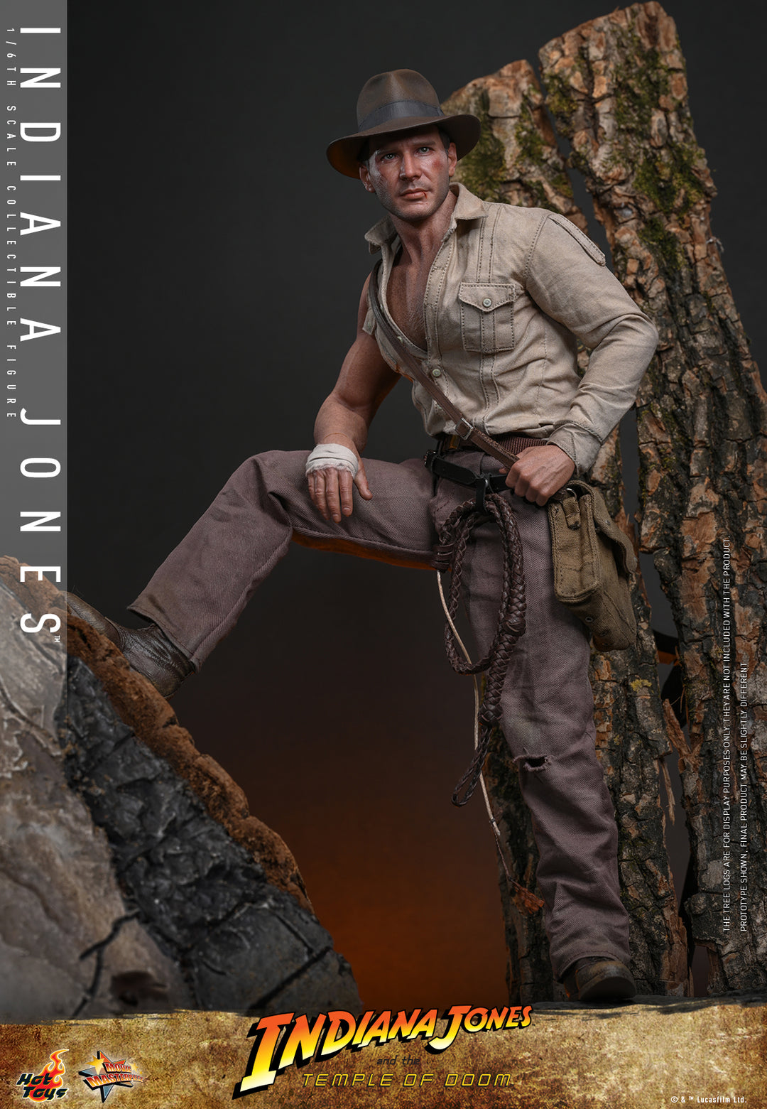 Hot Toys MMS860 - Indiana Jones And the Temple of Doom - 1/6th scale Indiana Jones Collectible Figure