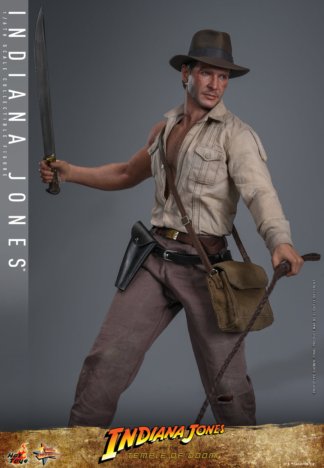 Hot Toys MMS860 - Indiana Jones And the Temple of Doom - 1/6th scale Indiana Jones Collectible Figure
