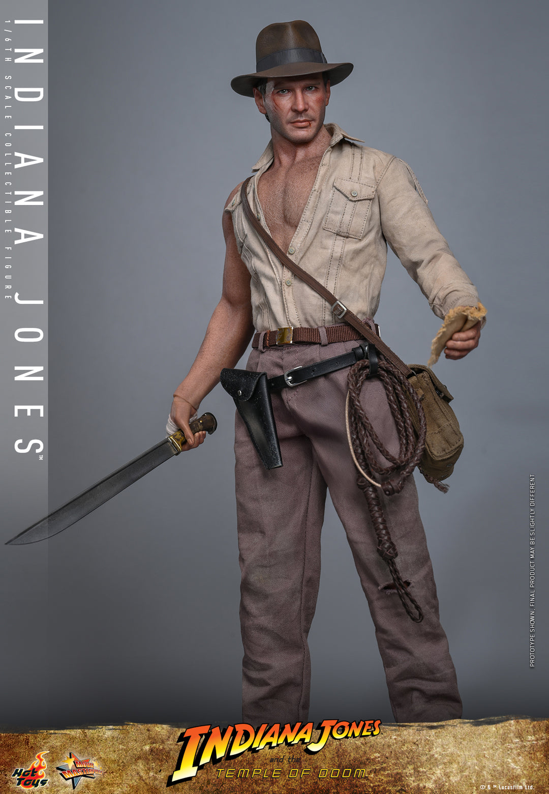 Hot Toys MMS860 - Indiana Jones And the Temple of Doom - 1/6th scale Indiana Jones Collectible Figure
