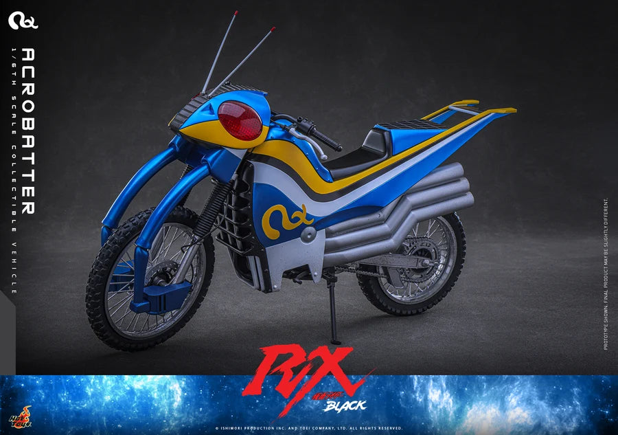 PRE ORDER - Hot Toys TMS182 – Kamen Rider Black RX - 1/6 scale Acrobatter Collectible Figure