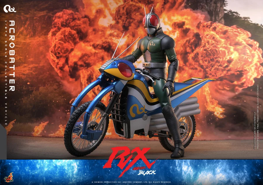 PRE ORDER - Hot Toys TMS182 – Kamen Rider Black RX - 1/6 scale Acrobatter Collectible Figure