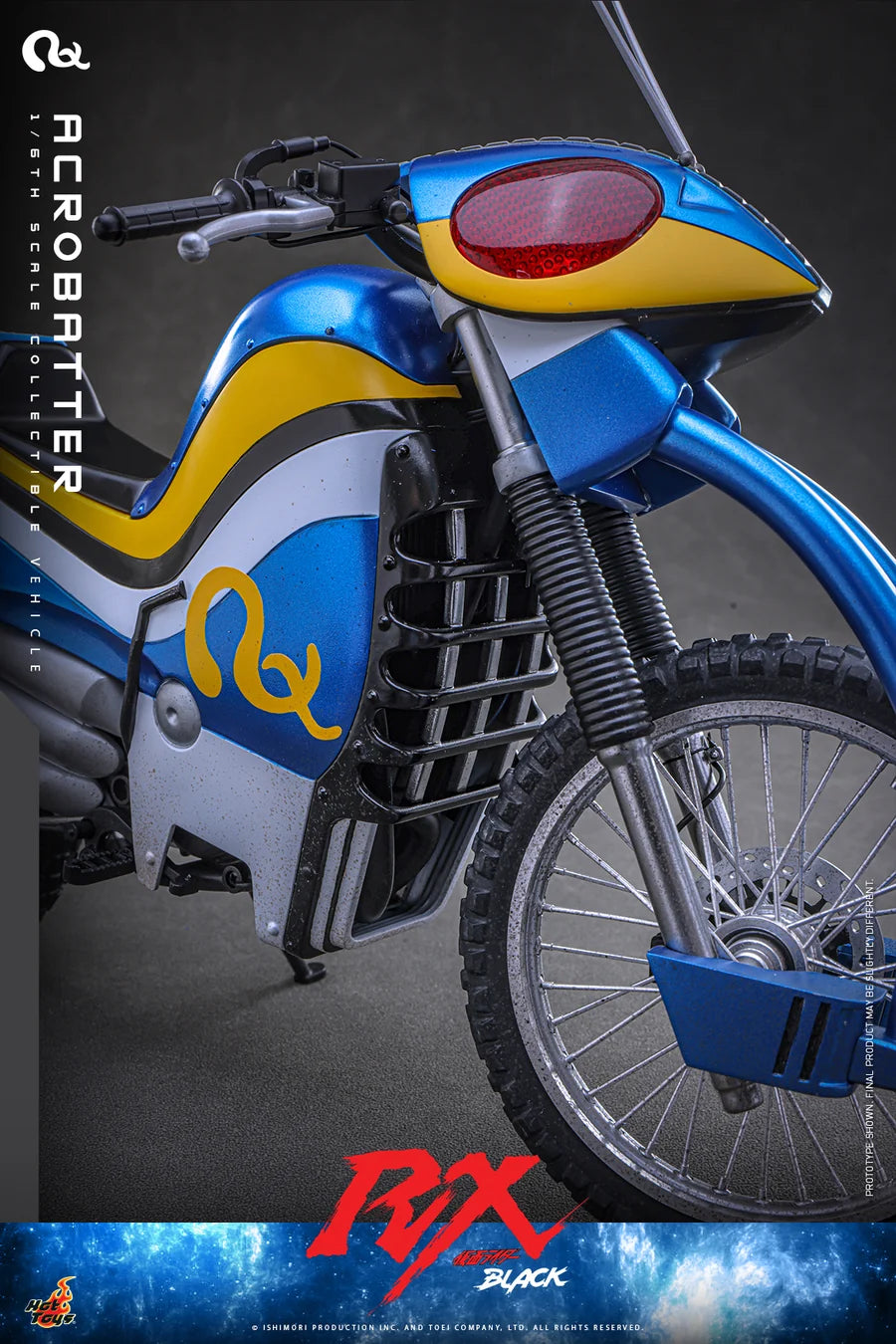PRE ORDER - Hot Toys TMS182 – Kamen Rider Black RX - 1/6 scale Acrobatter Collectible Figure