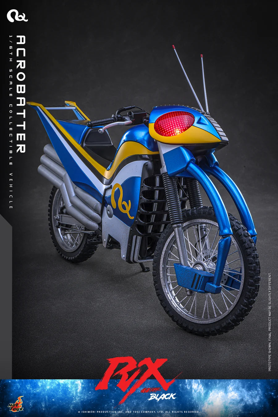 PRE ORDER - Hot Toys TMS182 – Kamen Rider Black RX - 1/6 scale Acrobatter Collectible Figure
