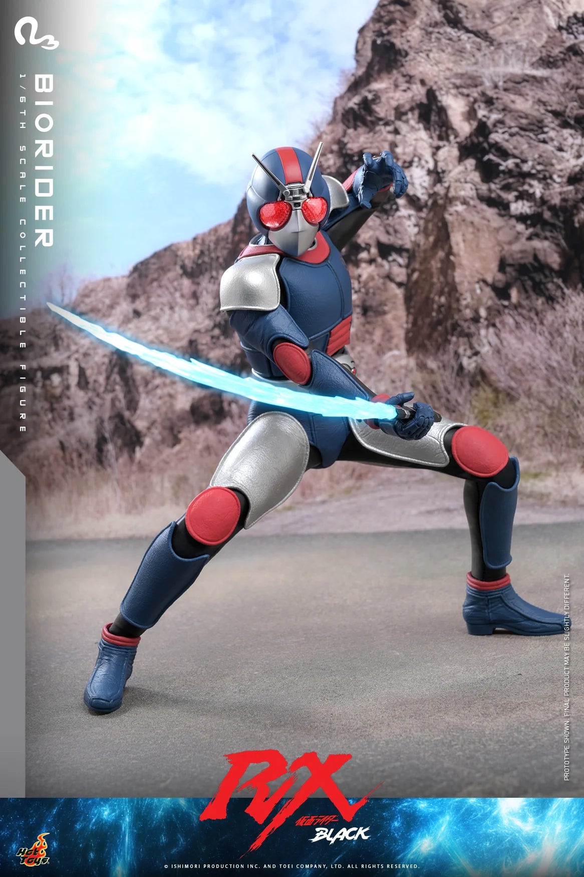 PRE ORDER - Hot Toys TMS180 – Kamen Rider Black RX - 1/6 scale BioRider Collectible Figure