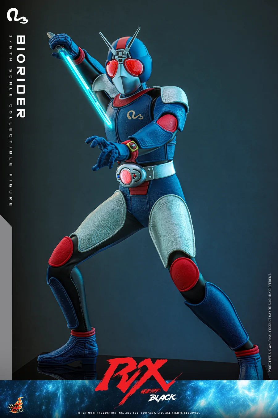 PRE ORDER - Hot Toys TMS180 – Kamen Rider Black RX - 1/6 scale BioRider Collectible Figure
