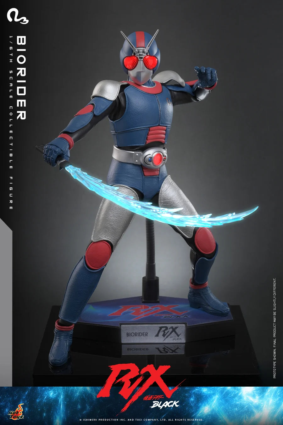 PRE ORDER - Hot Toys TMS180 – Kamen Rider Black RX - 1/6 scale BioRider Collectible Figure