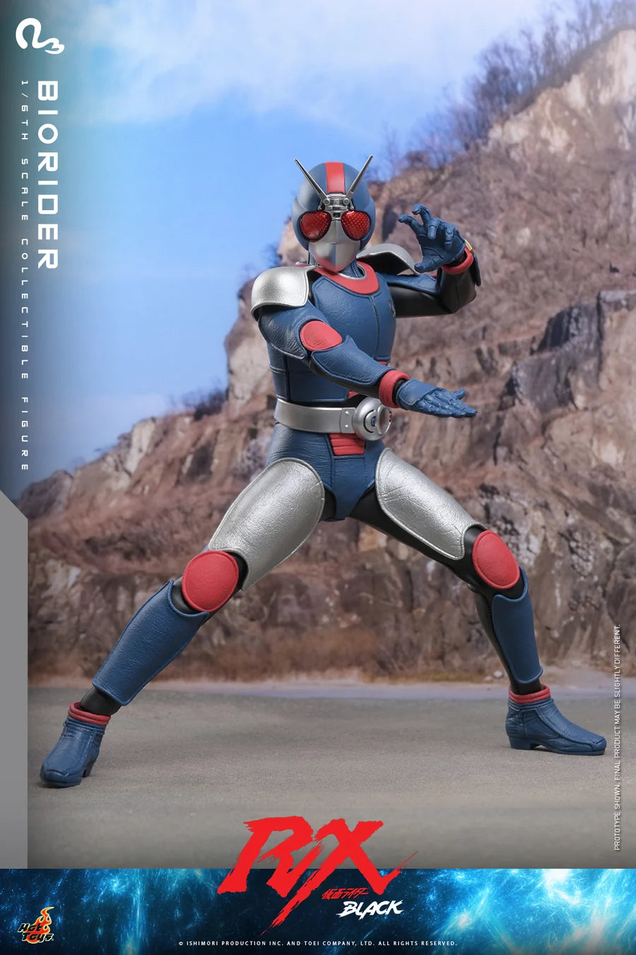 PRE ORDER - Hot Toys TMS180 – Kamen Rider Black RX - 1/6 scale BioRider Collectible Figure