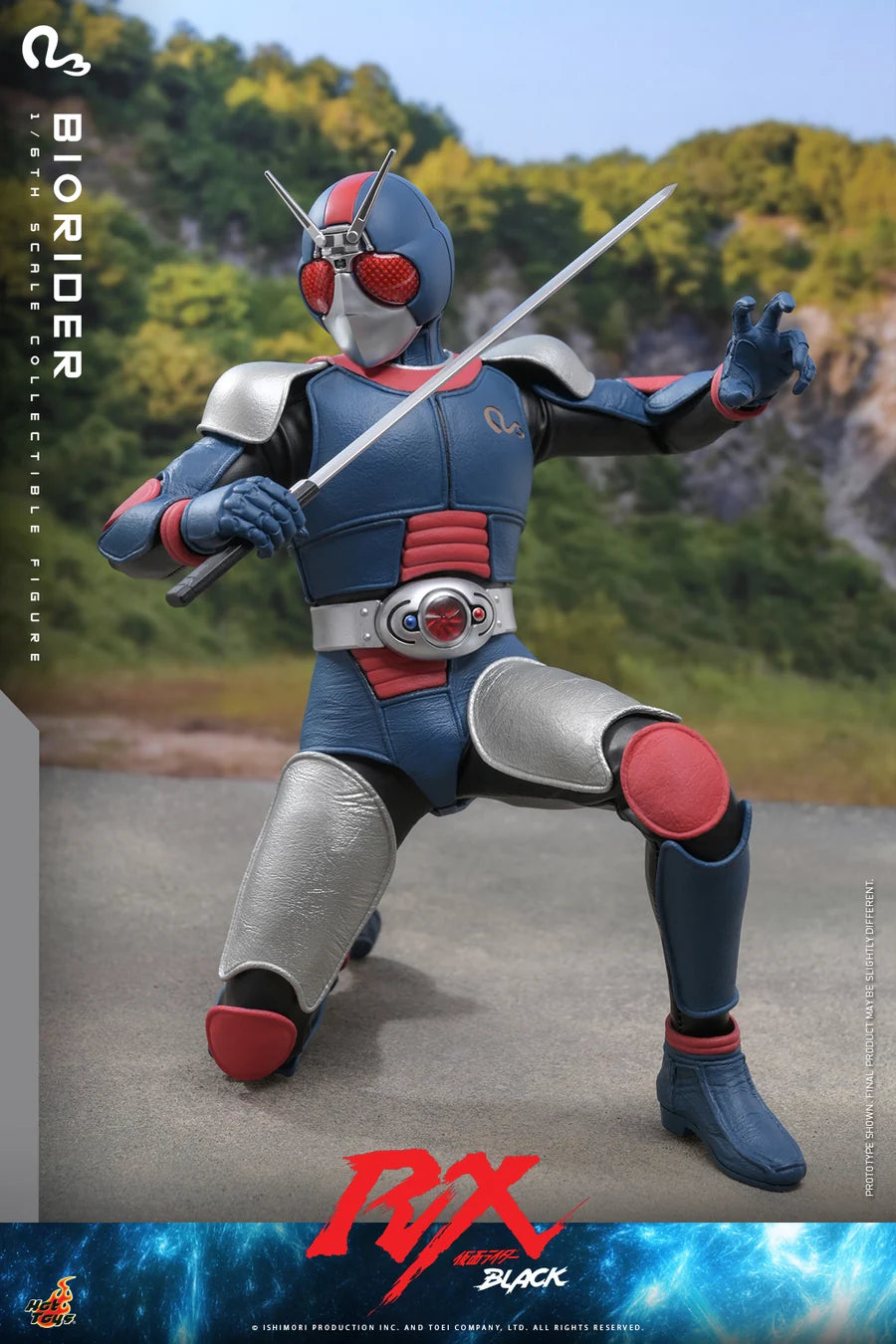 PRE ORDER - Hot Toys TMS180 – Kamen Rider Black RX - 1/6 scale BioRider Collectible Figure