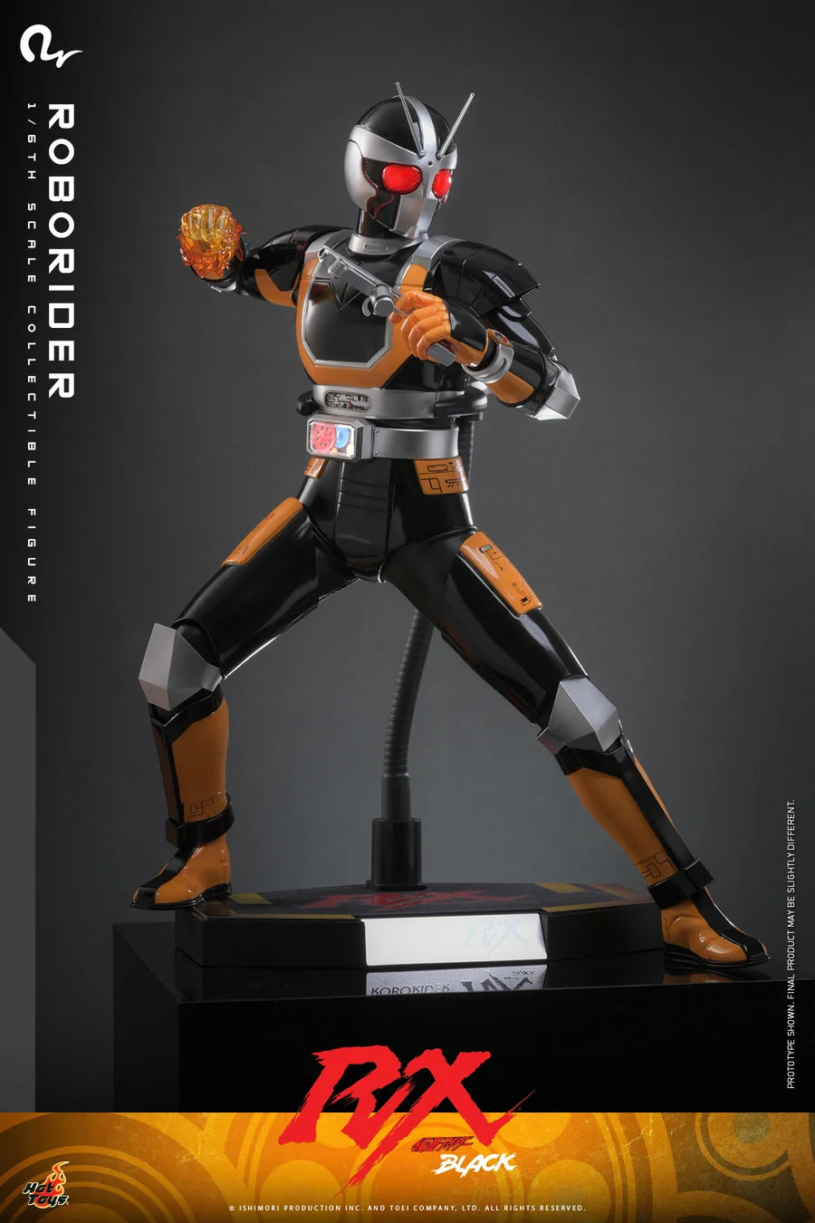 PRE ORDER - Hot Toys TMS181 – Kamen Rider Black RX - 1/6 scale RoboRider Collectible Figure