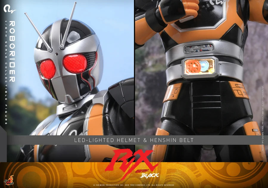 PRE ORDER - Hot Toys TMS181 – Kamen Rider Black RX - 1/6 scale RoboRider Collectible Figure