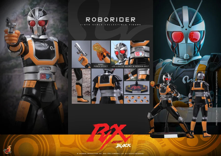 PRE ORDER - Hot Toys TMS181 – Kamen Rider Black RX - 1/6 scale RoboRider Collectible Figure