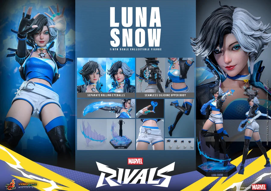 PRE ORDER - Hot Toys VGM88 - Marvel Rivals - 1/6 scale Luna Snow Collectible Figure