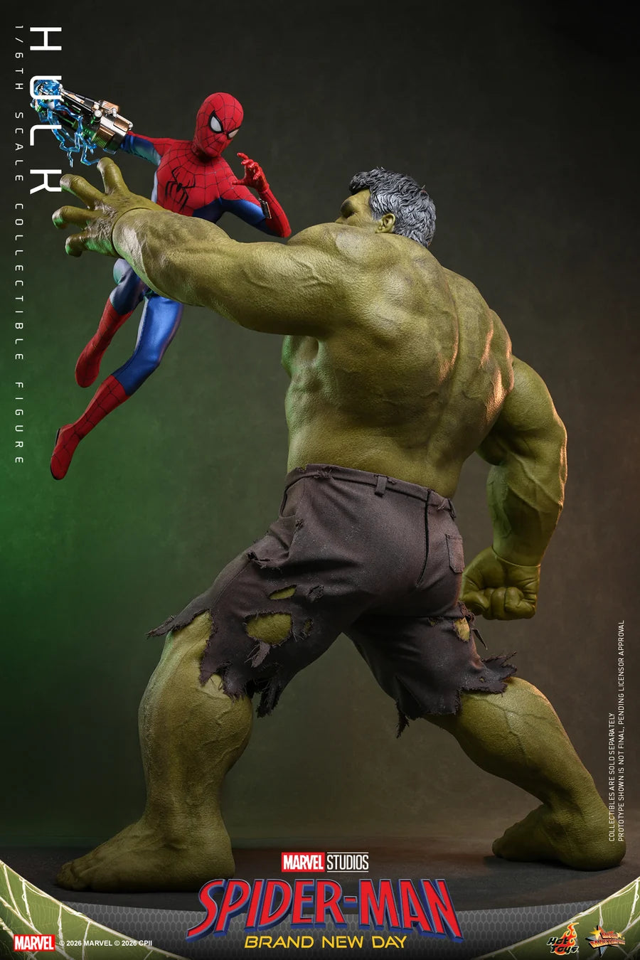 PRE ORDER - Hot Toys MMS905 – Spider-Man: Brand New Day - 1/6 scale Hulk Collectible Figure