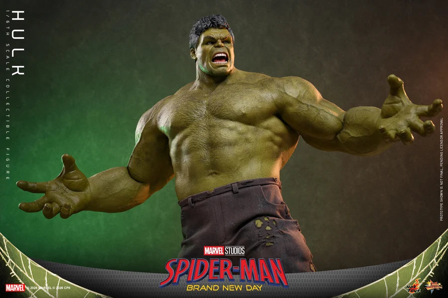 PRE ORDER - Hot Toys MMS905 – Spider-Man: Brand New Day - 1/6 scale Hulk Collectible Figure