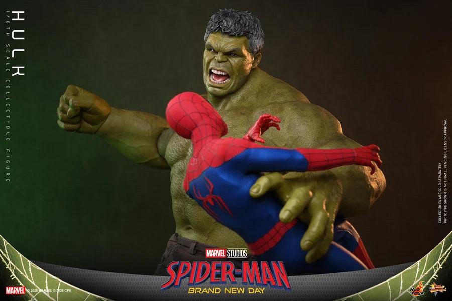 PRE ORDER - Hot Toys MMS905 – Spider-Man: Brand New Day - 1/6 scale Hulk Collectible Figure