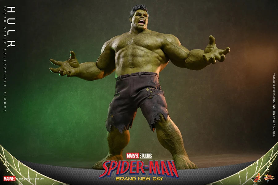 PRE ORDER - Hot Toys MMS905 – Spider-Man: Brand New Day - 1/6 scale Hulk Collectible Figure