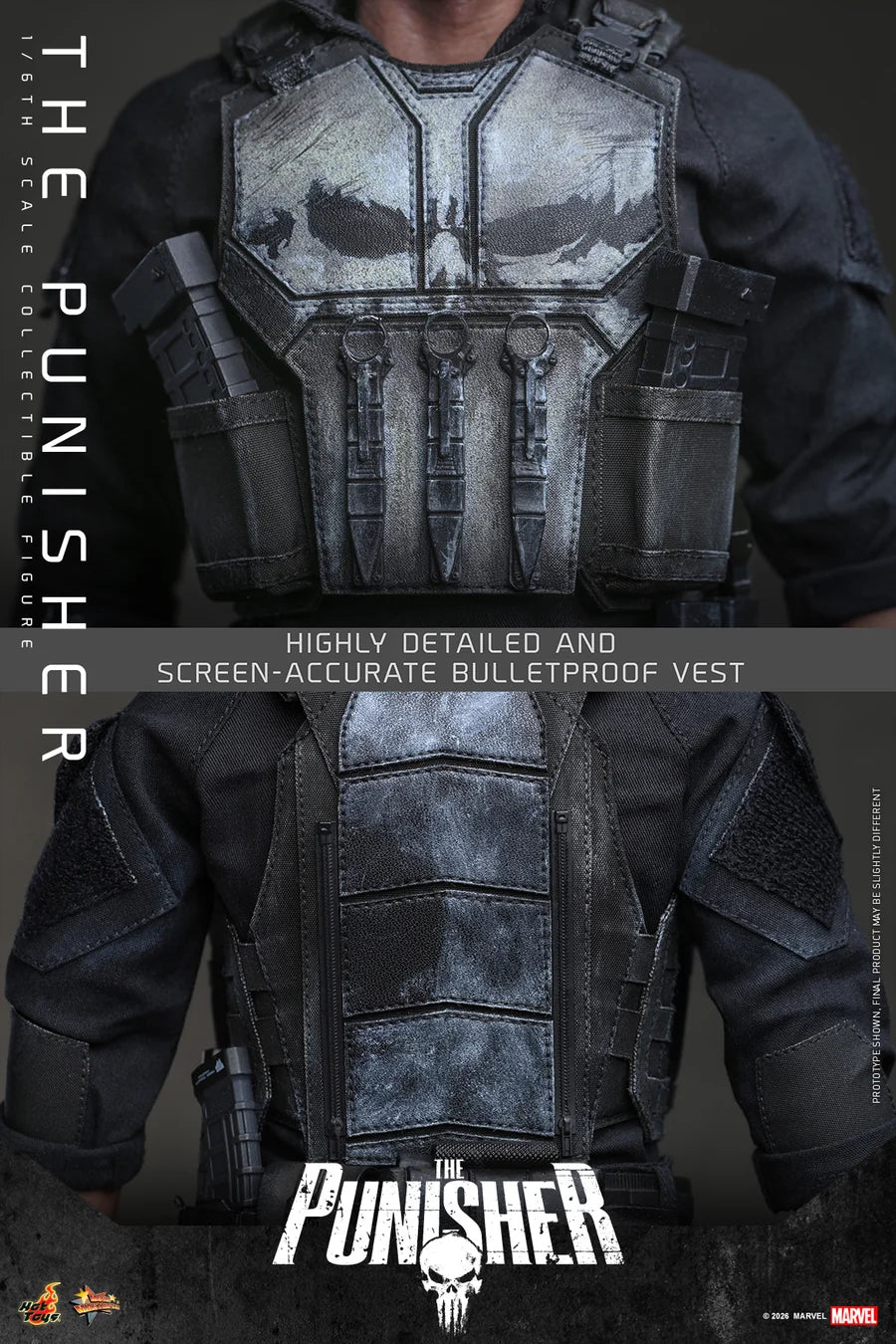 PRE ORDER - Hot Toys MMS904 – The Punisher - 1/6 scale The Punisher Collectible Figure
