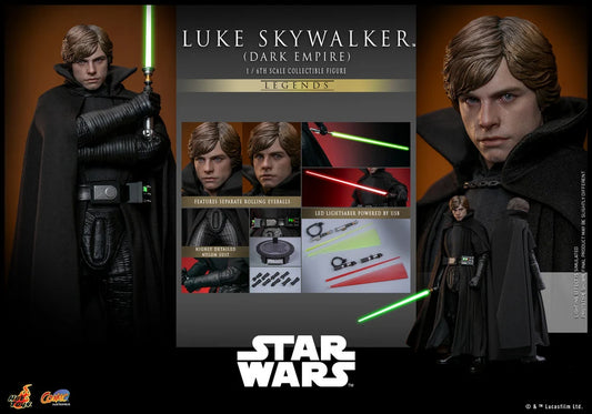 STOCK - Hot Toys CMS019 Luke Skywalker (Dark Empire) 1/6 Scale Collectible Figures