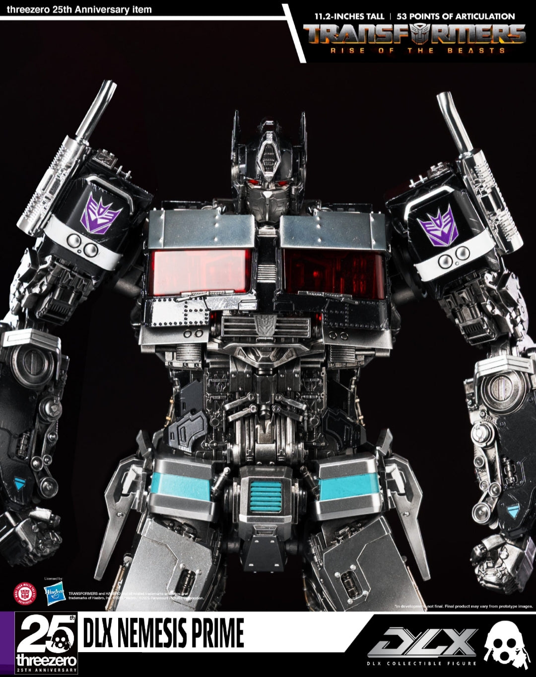Threezero Transformer DLX Nemesis Prime Rise of the Beast