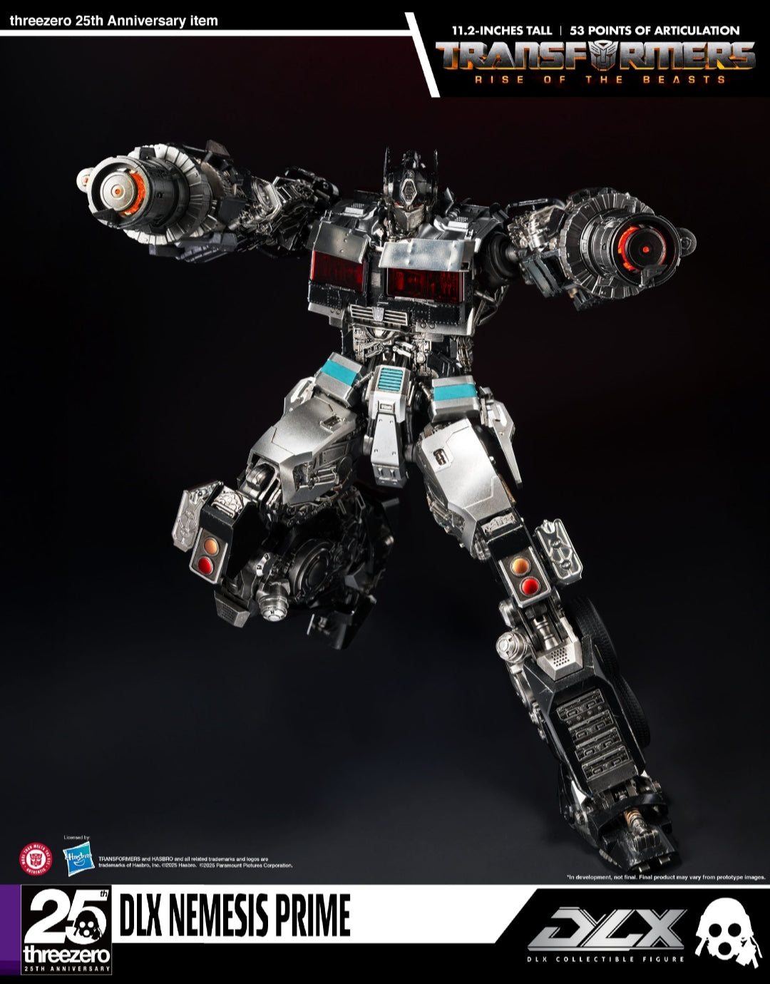 Threezero Transformer DLX Nemesis Prime Rise of the Beast