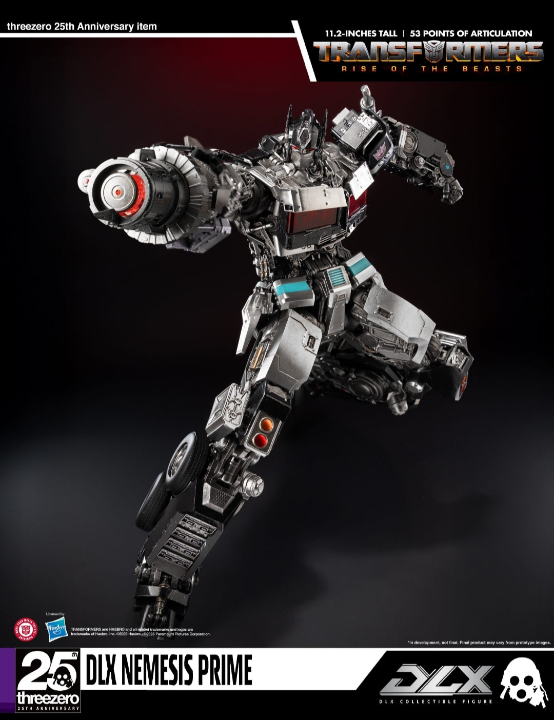 Threezero Transformer DLX Nemesis Prime Rise of the Beast