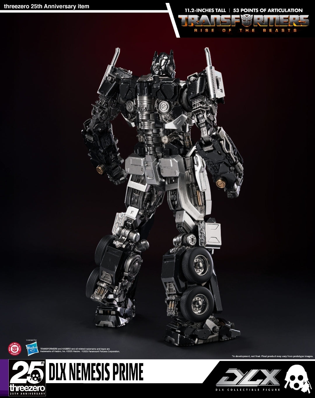 Threezero Transformer DLX Nemesis Prime Rise of the Beast