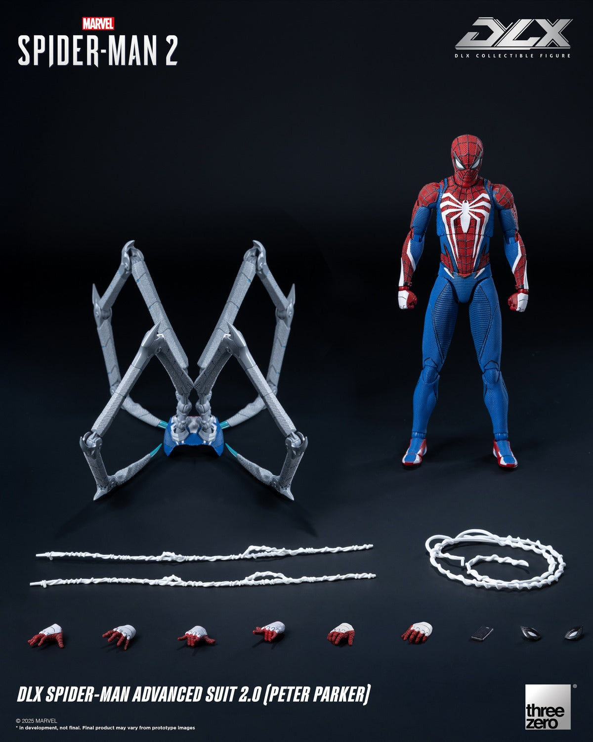 Threezero DLX Spiderman Advanced Suit 2.0 Peter Parker