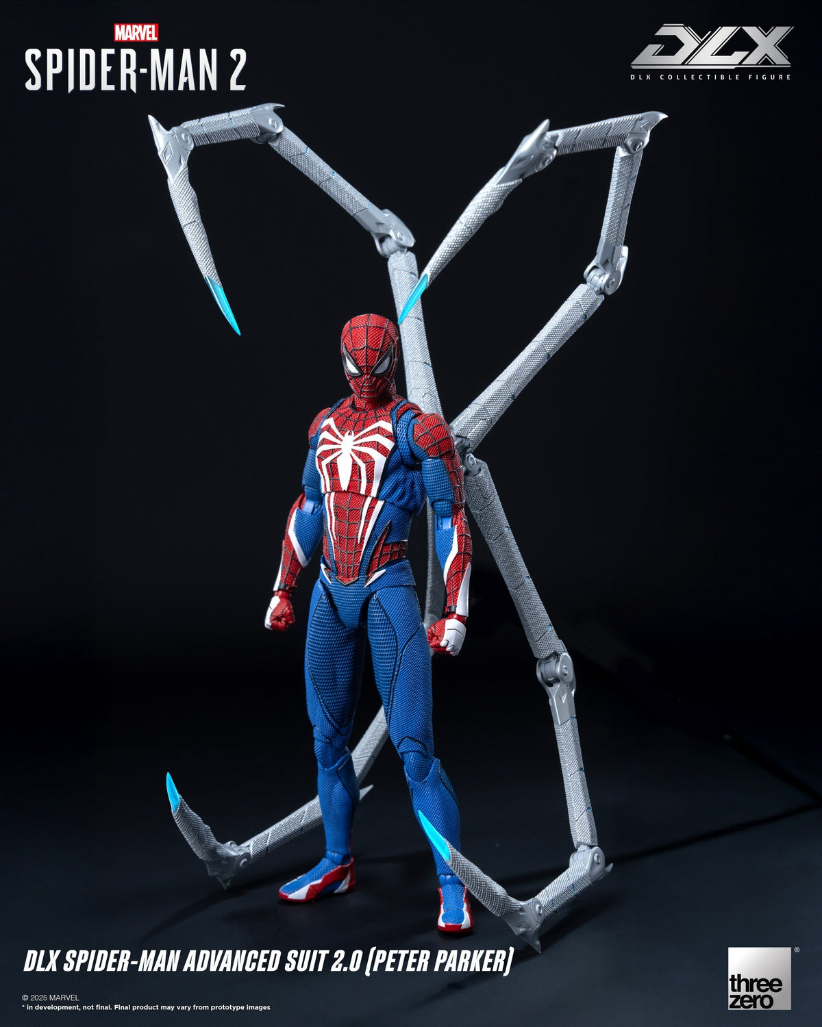 Threezero DLX Spiderman Advanced Suit 2.0 Peter Parker