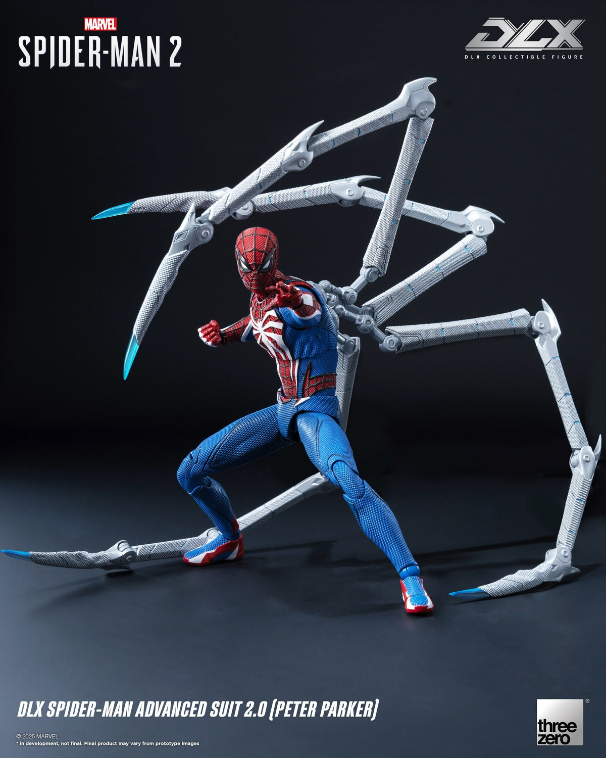Threezero DLX Spiderman Advanced Suit 2.0 Peter Parker
