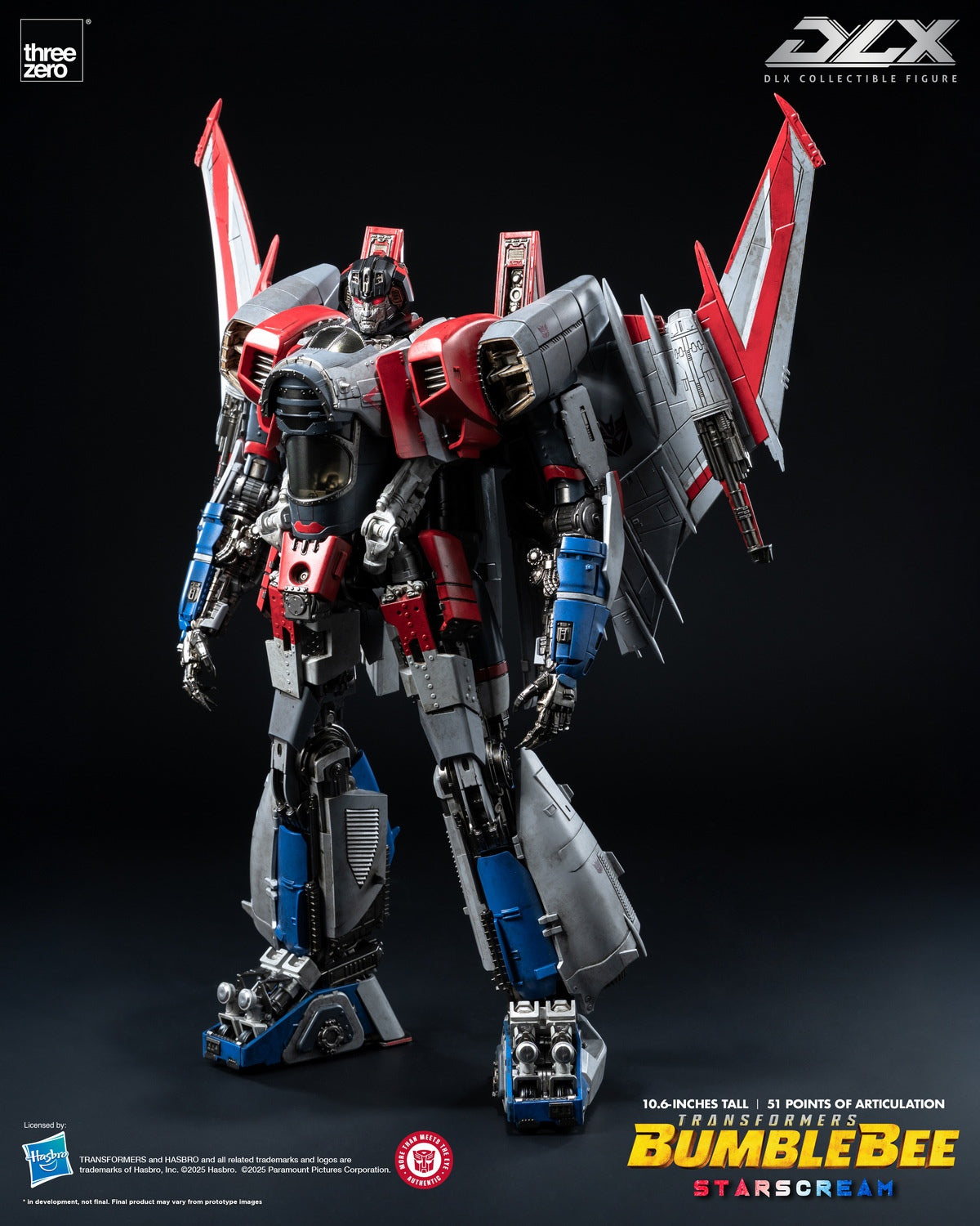Threezero Transformer Bumblebee - DLX Starscream