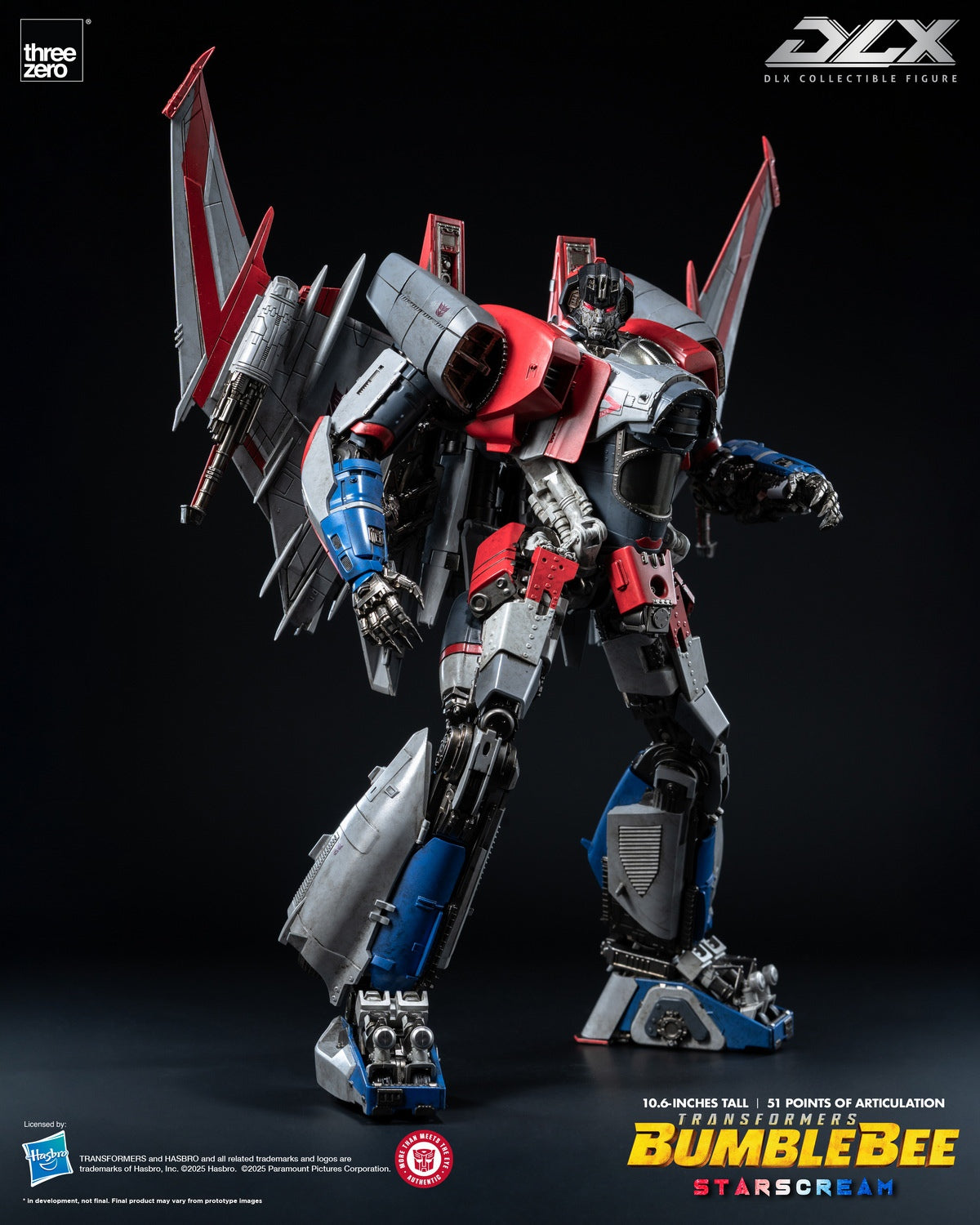 Threezero Transformer Bumblebee - DLX Starscream