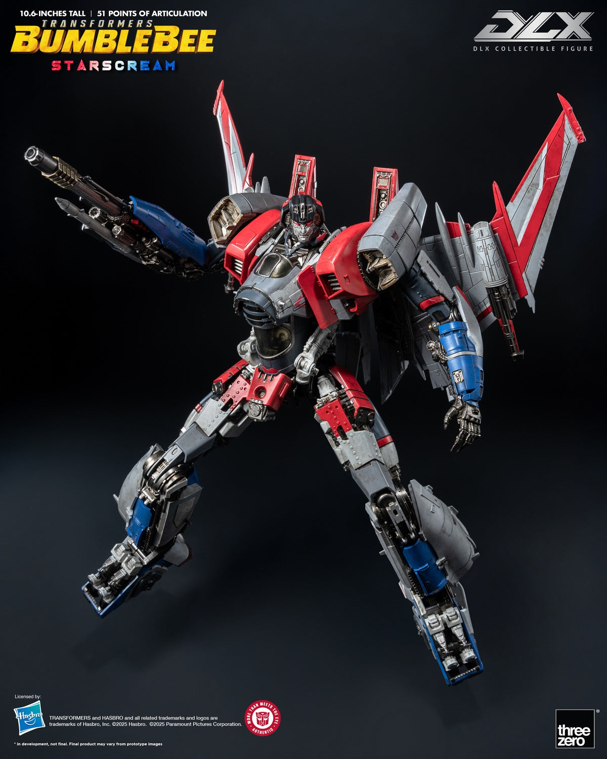 Threezero Transformer Bumblebee - DLX Starscream