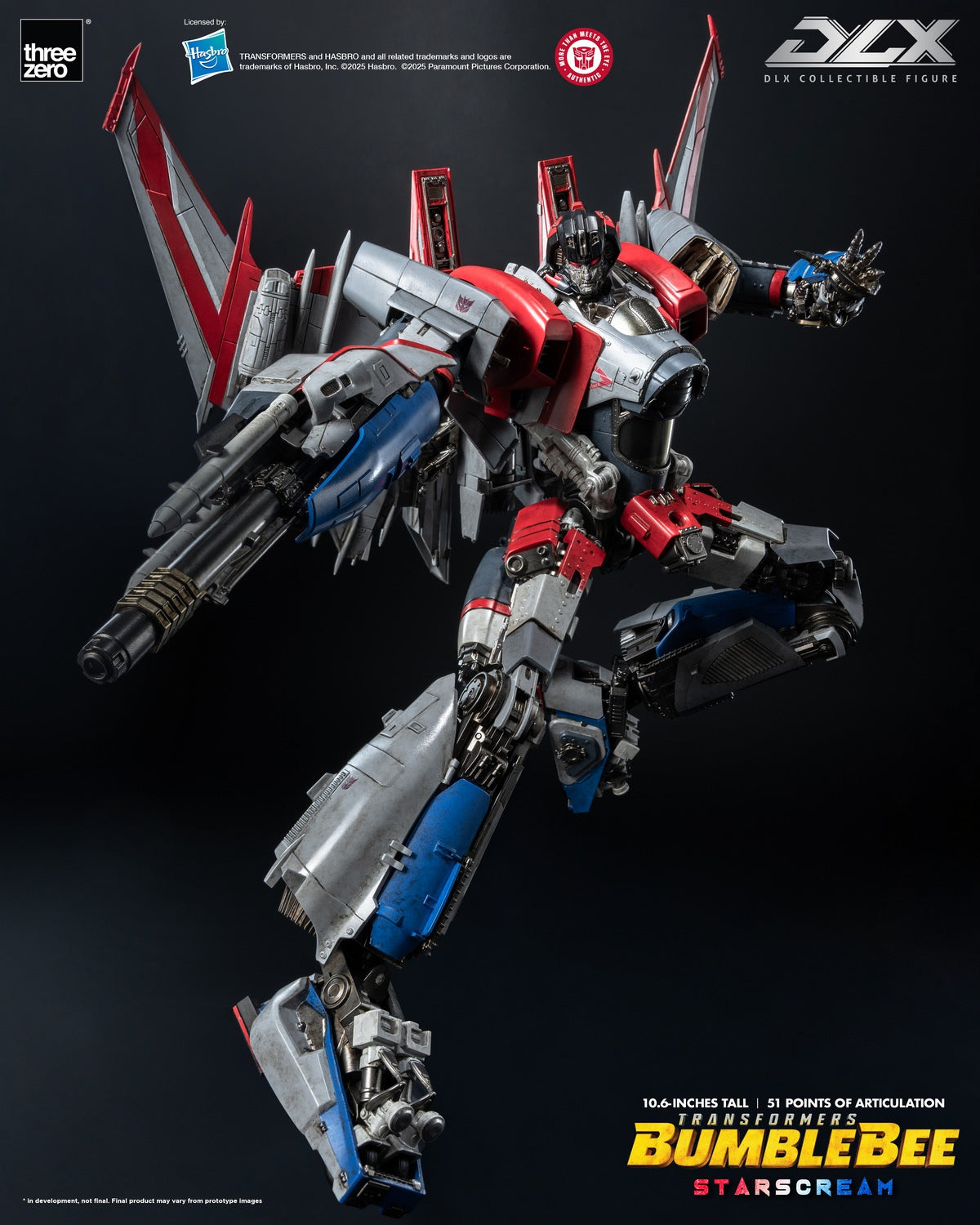 Threezero Transformer Bumblebee - DLX Starscream