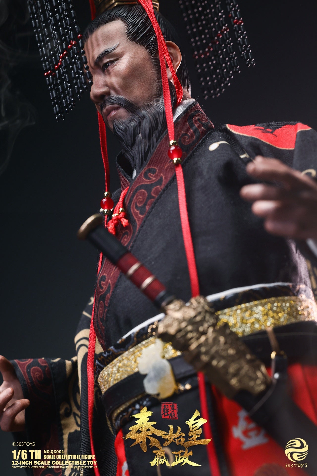 303TOYS 1/6 秦始皇-嬴政 轻享版