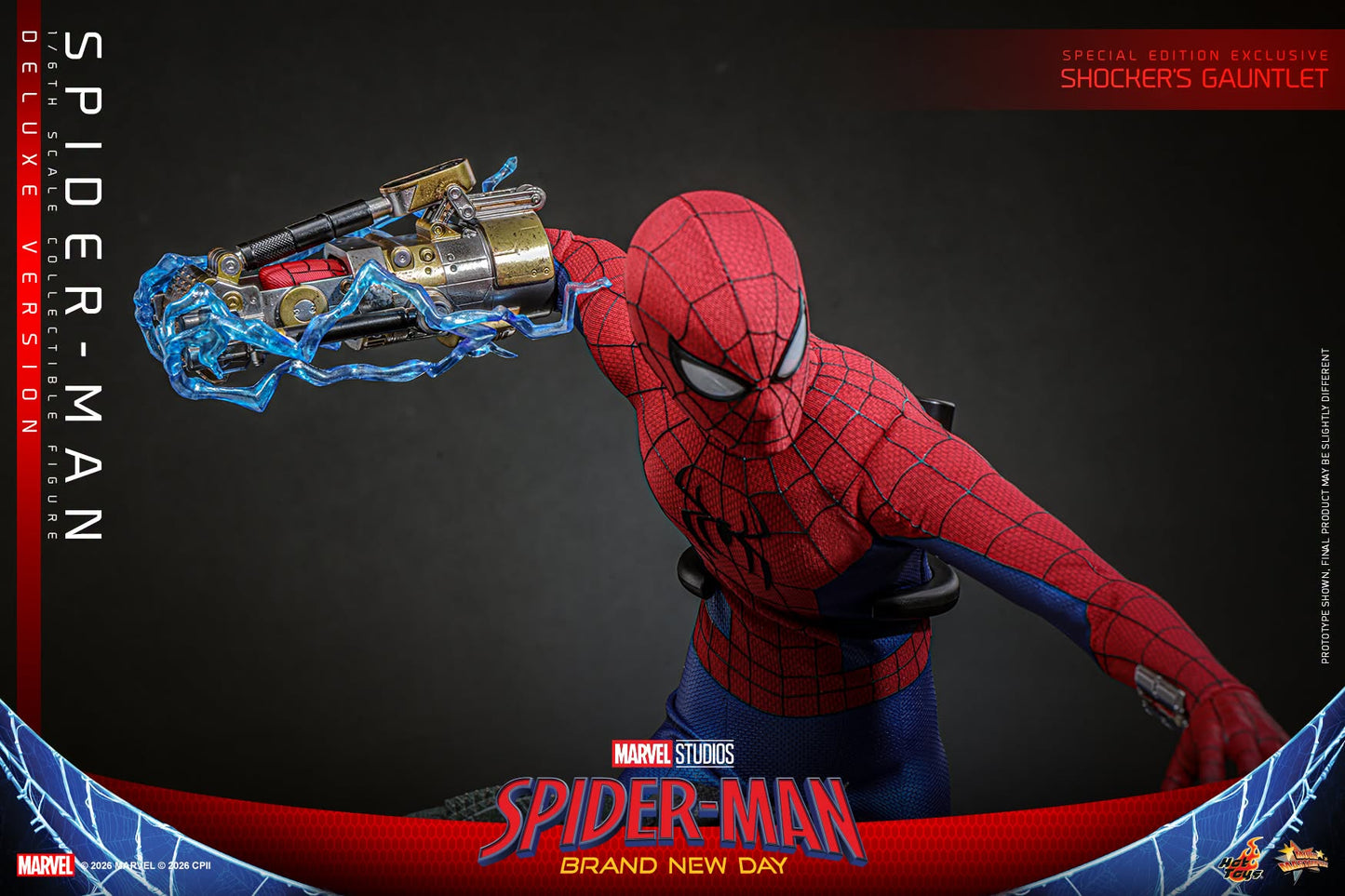 PRE ORDER - SPECIAL EDITION Hot Toys MMS892B – Spiderman: Brand New Day - 1/6 scale Spider-Man Collectible Figure