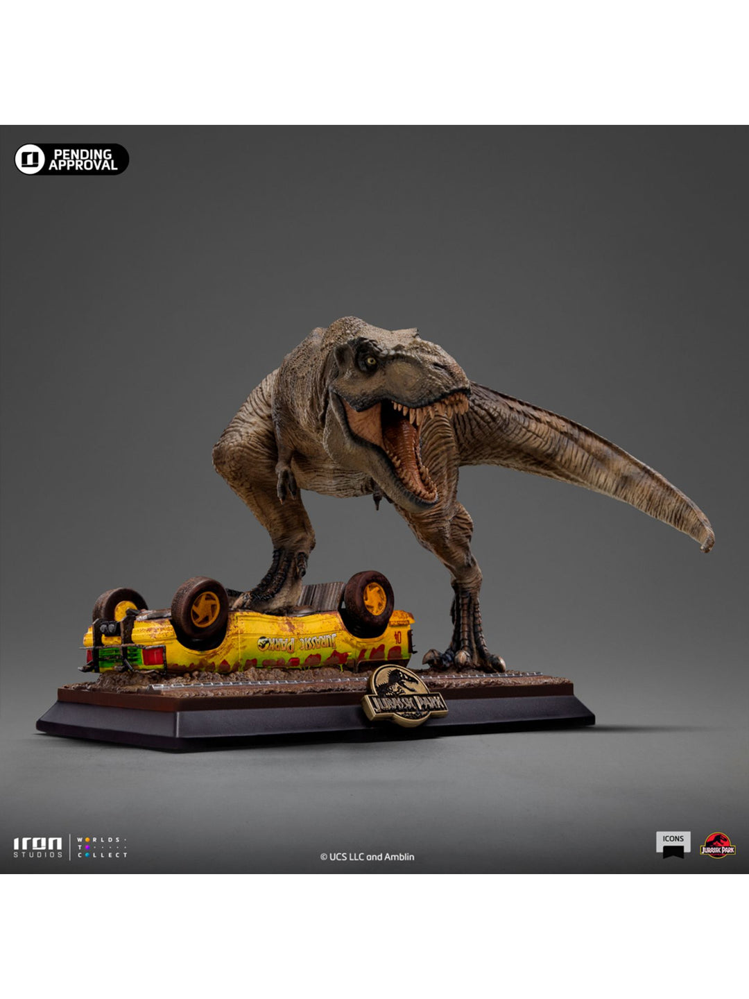 Iron Studio 1/10 Jurassic Park -  T Rex Attack