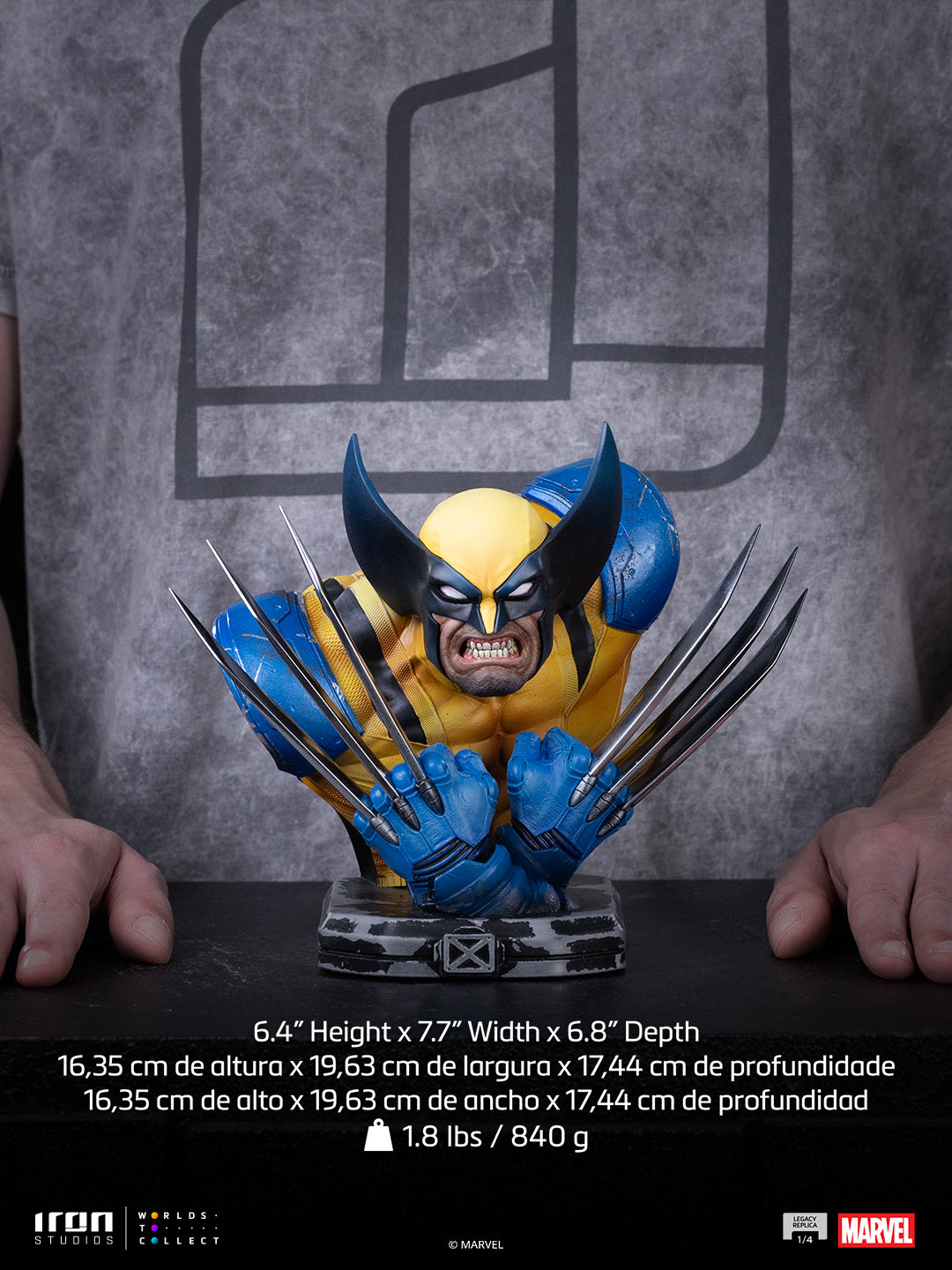 Iron Studio Wolverine - Marvel Comics - Legacy Series 1/4 Scale