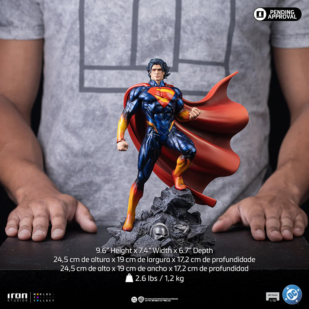 IN COMING 25 AUG - Iron Studio Superman Absolute – DC Comics Art Scale 1/10