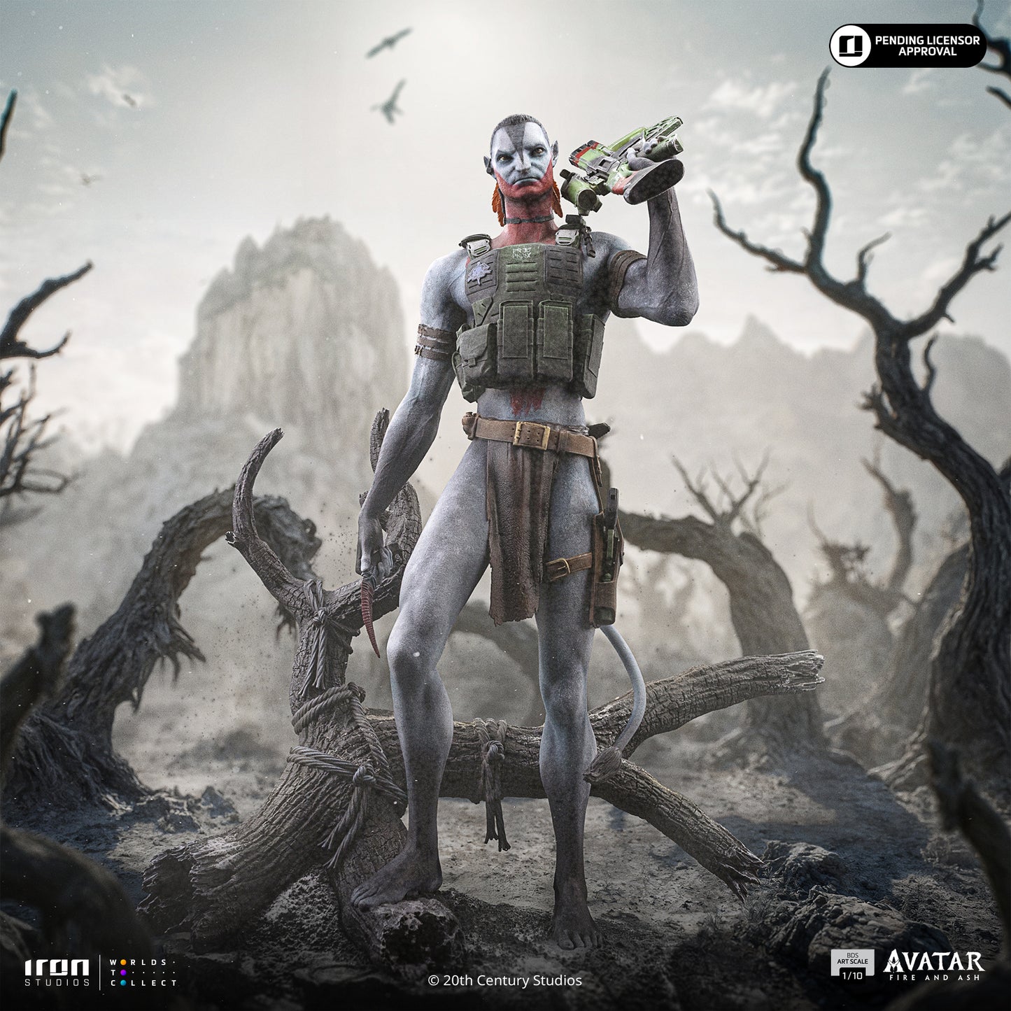 Iron Studio Miles Quaritch -	Avatar 3: Fire and Ash Art Scale 1/10