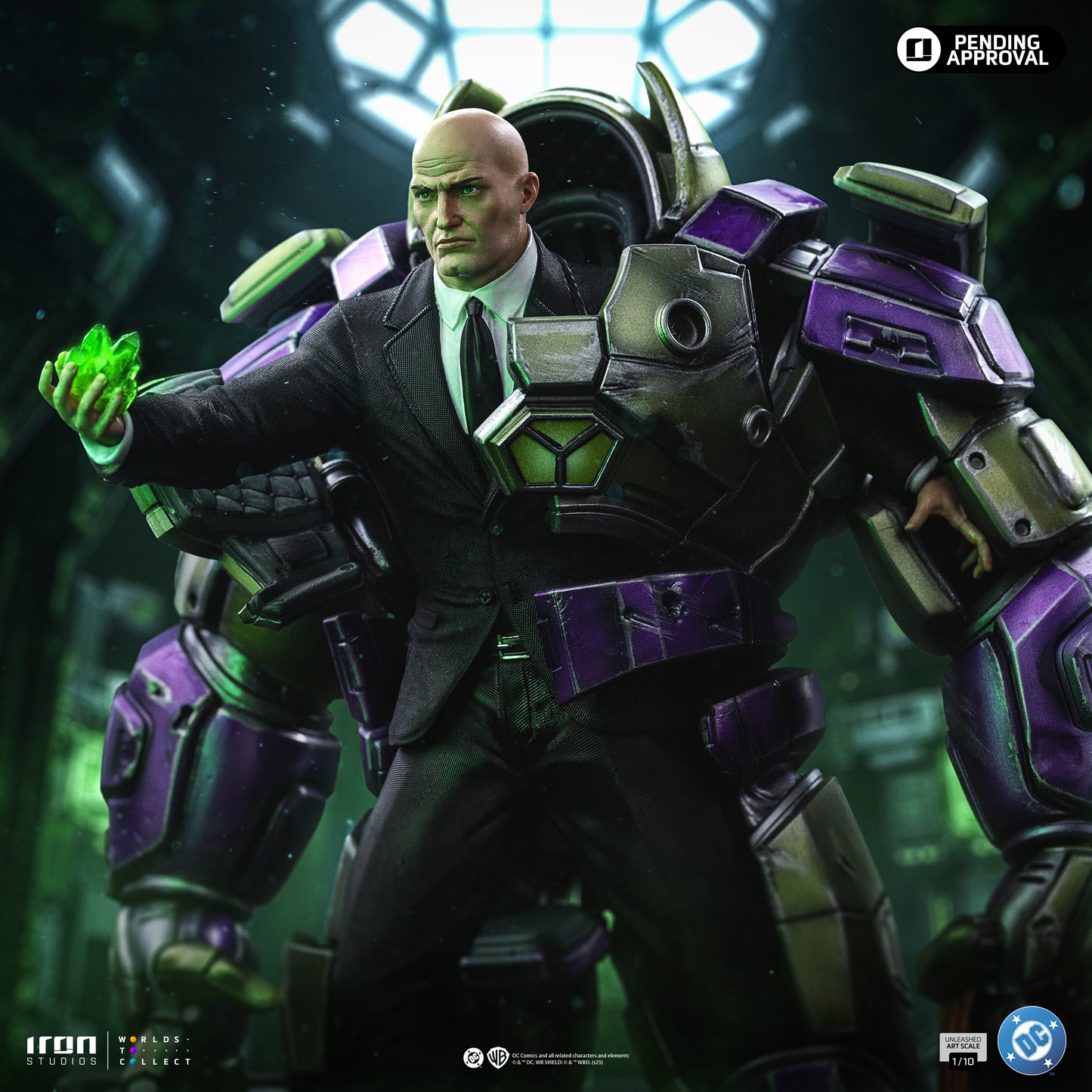 Iron Studio 1/10 Scale Deluxe Lex Luthor Unleashed