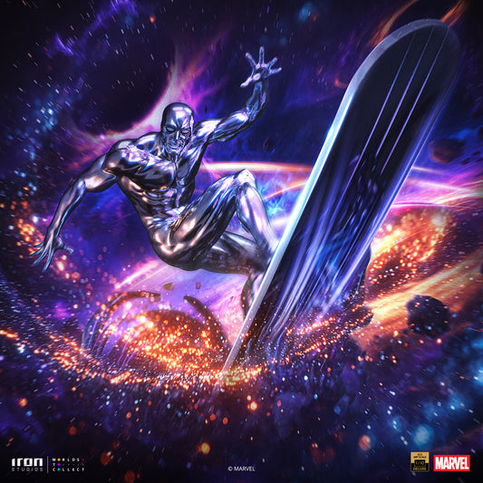 Iron Studio Silver Surfer - Infinity Gauntlet Diorama - BDS Art Scale 1/10 Scale
